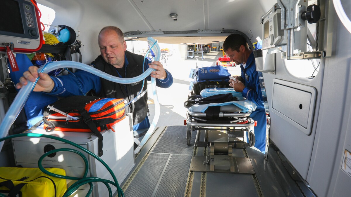 BK 117 Medical Transport